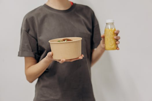 An athlete enjoying a meal rich in prebiotic foods