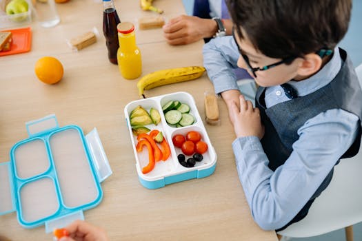 healthy school lunch