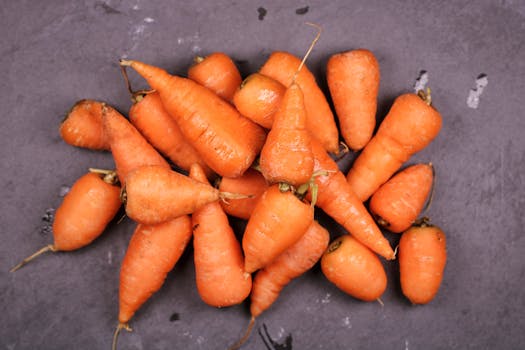 colorful spring vegetables