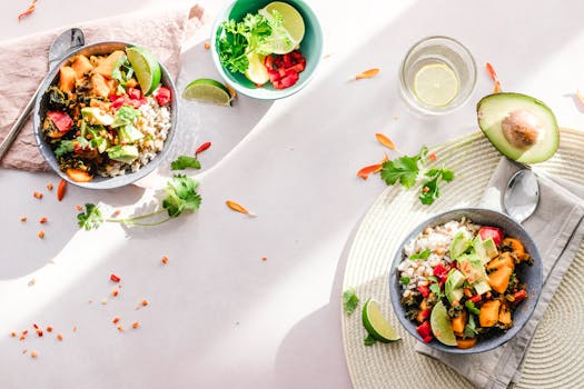 colorful salad with various vegetables