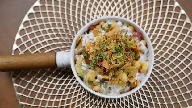 a colorful plate of fiber-rich foods