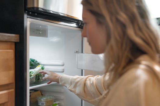 fresh vegetables in storage